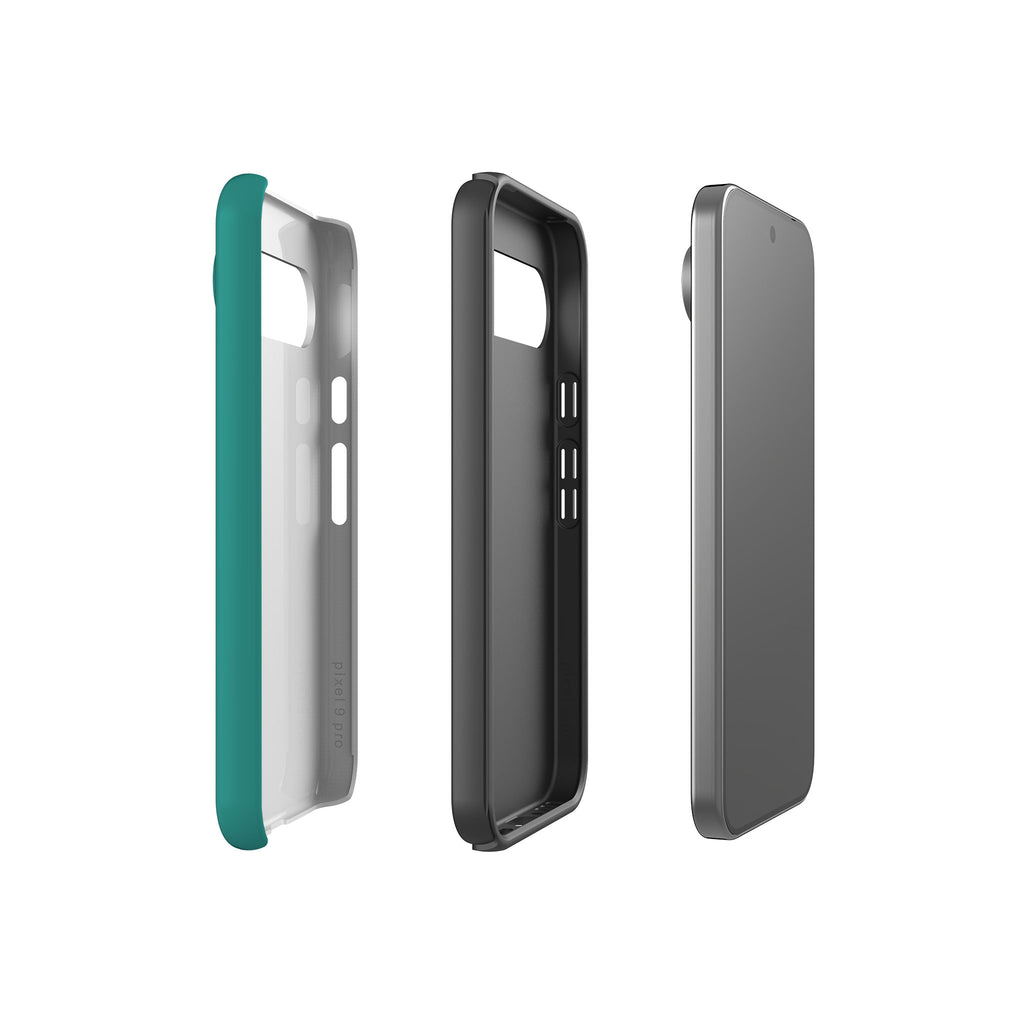 Simple Range Teal Tough Case for Google Pixel — Finnaij