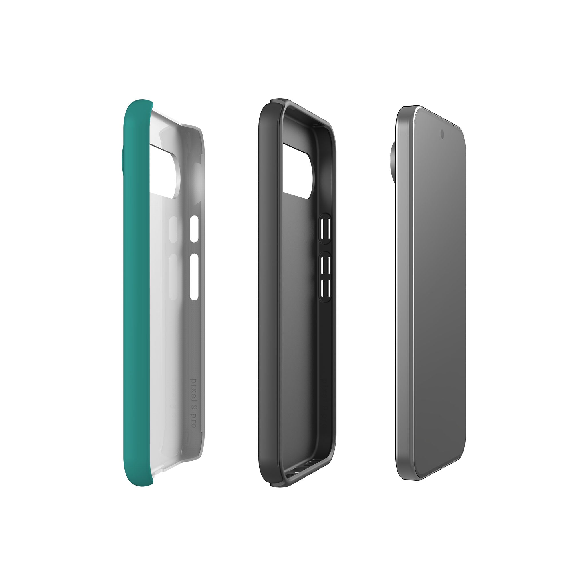 Simple Range Teal Tough Case for Google Pixel — Finnaij