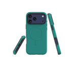 Simple Range Teal — Magsafe Tough Case for iPhone — Three Quarter — Finnaij