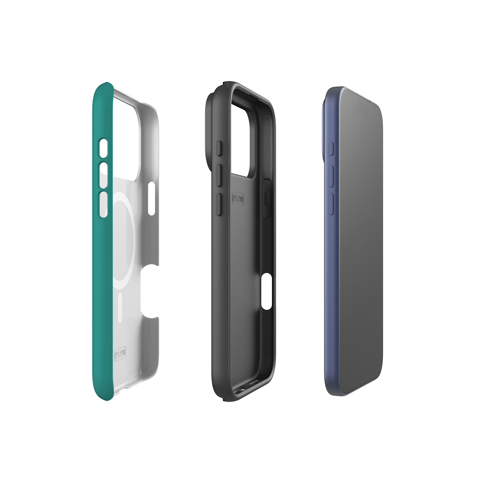 Simple Range Teal — Magsafe Tough Case for iPhone — Finnaij