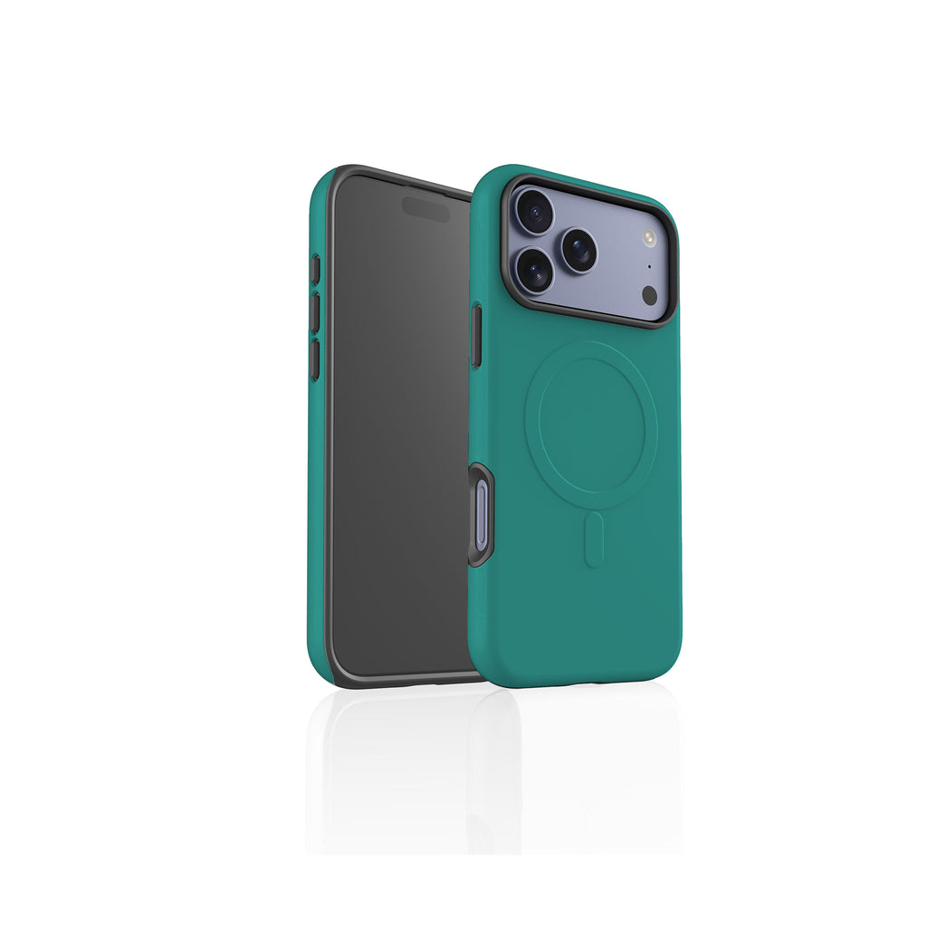 Simple Range Teal — Magsafe Tough Case for iPhone — Finnaij