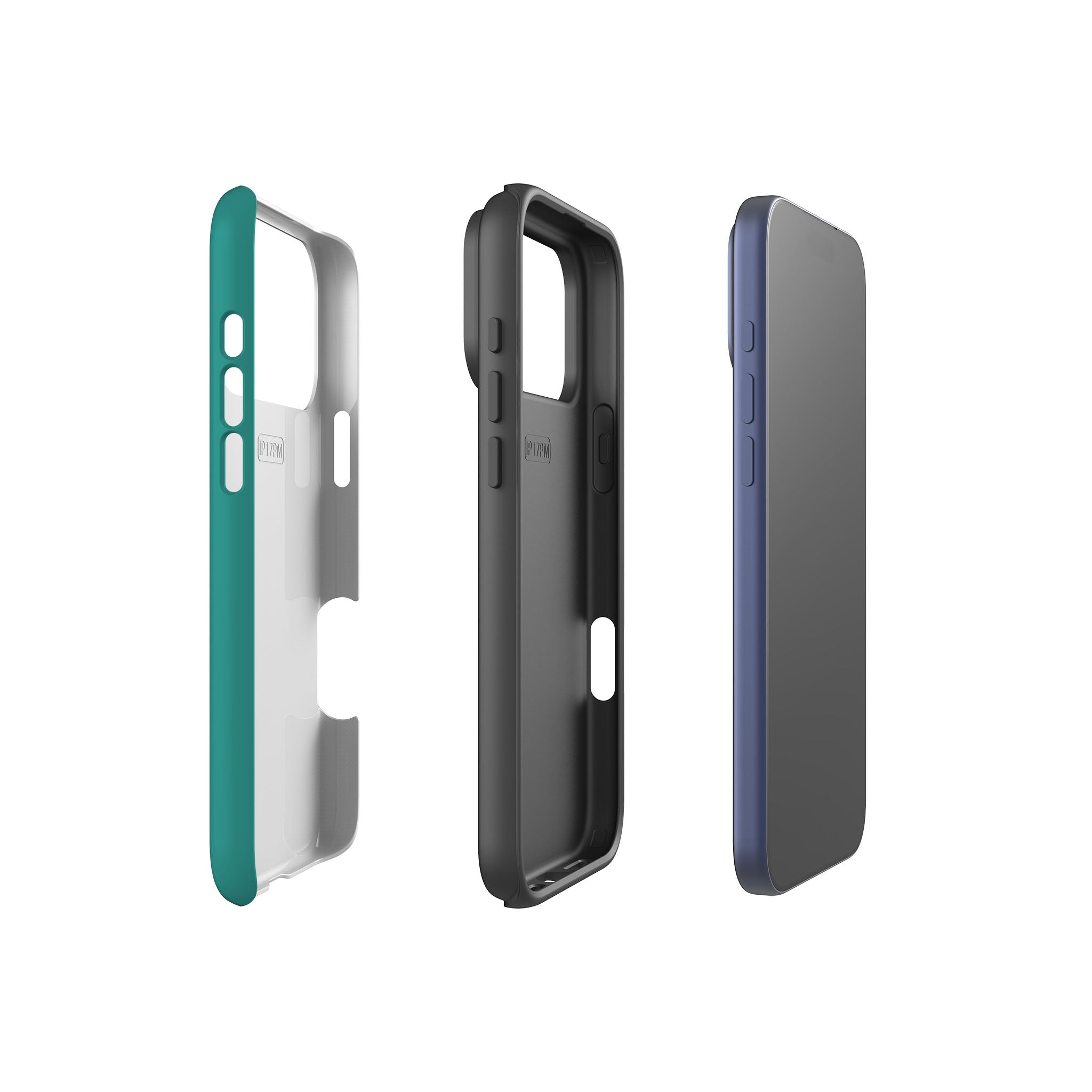 Simple Range Teal Tough Case for iPhone — Finnaij