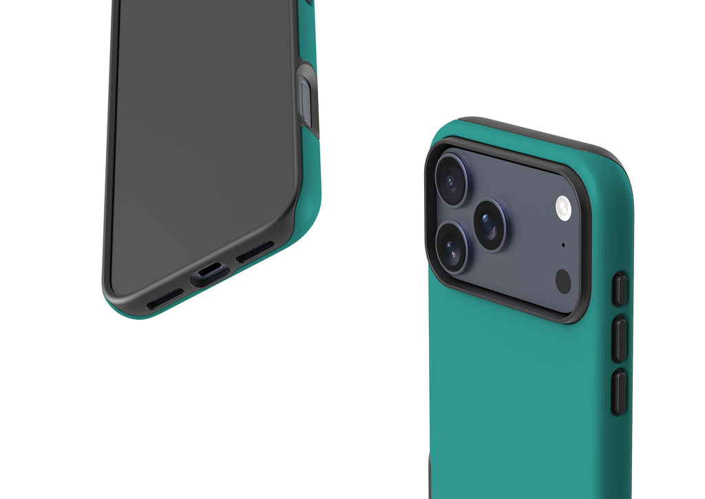 Simple Range Teal Tough Case for iPhone — Finnaij