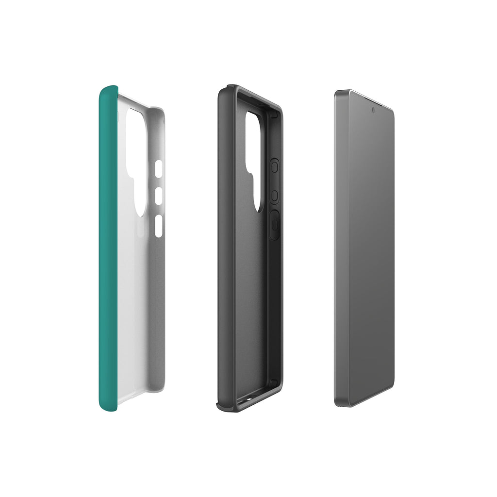 Simple Range Teal Tough Case for Samsung Galaxy — Finnaij