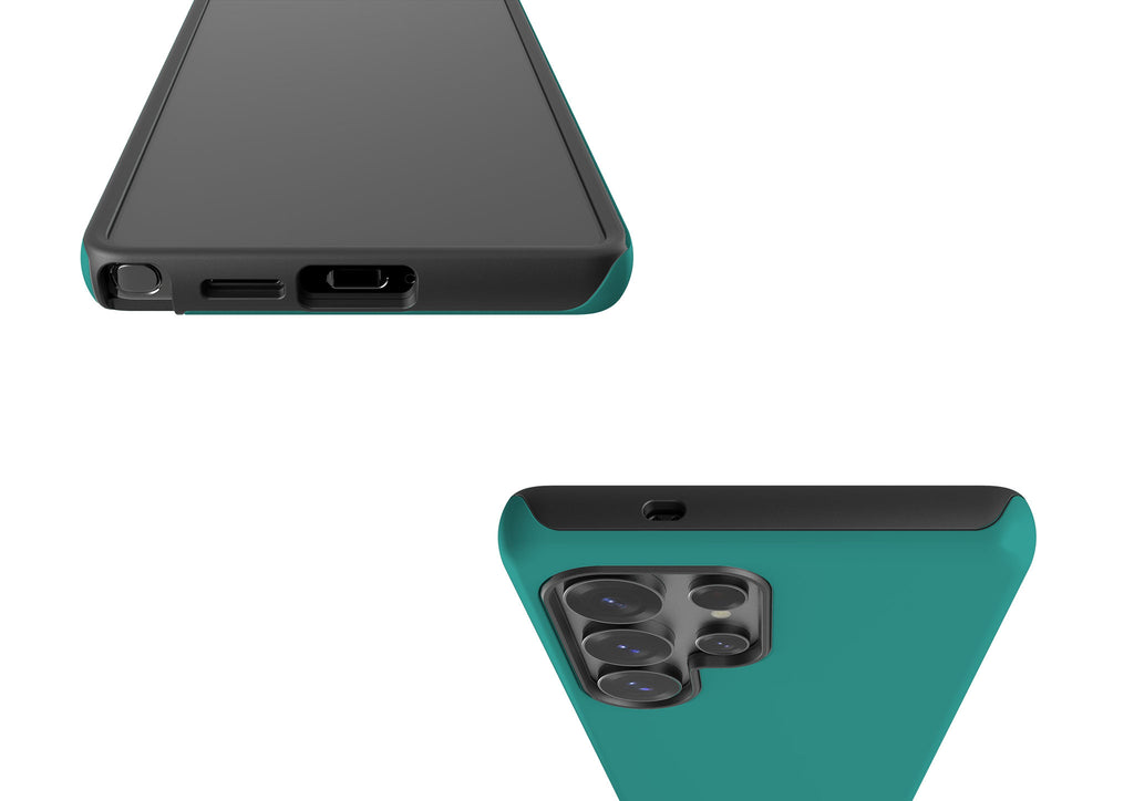 Simple Range Teal Tough Case for Samsung Galaxy — Finnaij