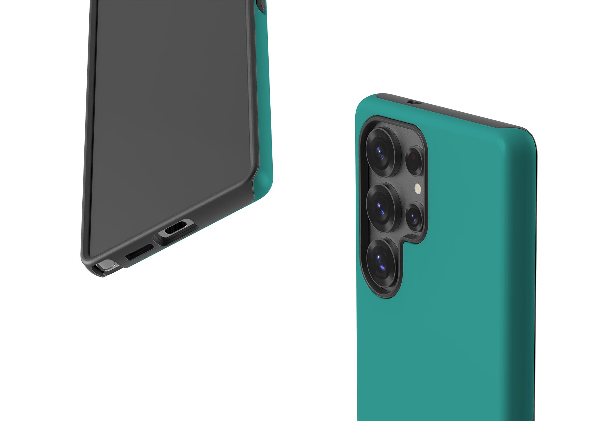 Simple Range Teal Tough Case for Samsung Galaxy — Finnaij