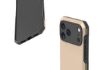 Simple Range Beige Harvest — Impact Armour MagSafe Case for iPhone — Finnaij