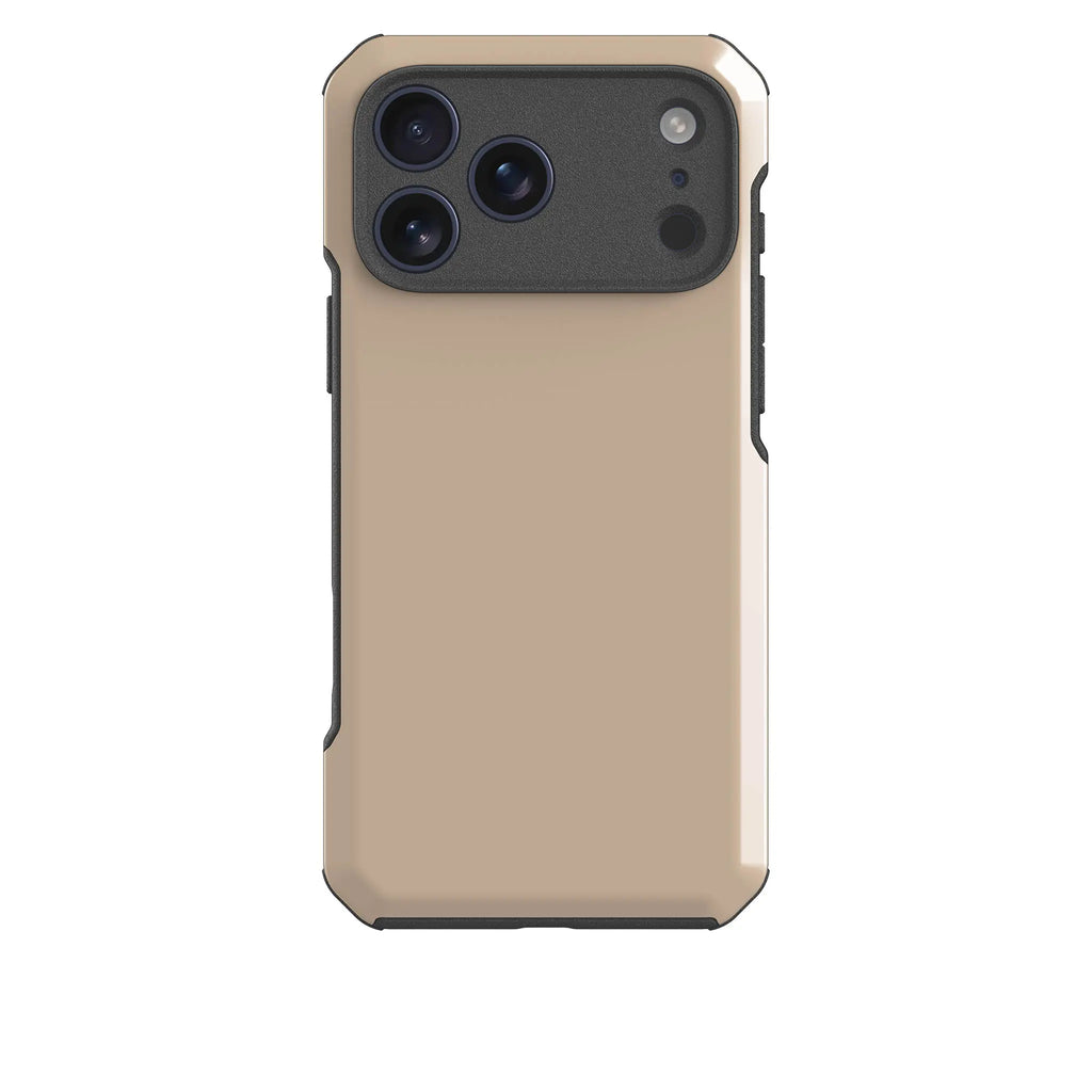 Simple Range Beige Harvest — Impact Armour MagSafe Case for iPhone — Finnaij