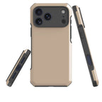 Simple Range Beige Harvest — Impact Armour MagSafe Case for iPhone — Three Quarter — Finnaij