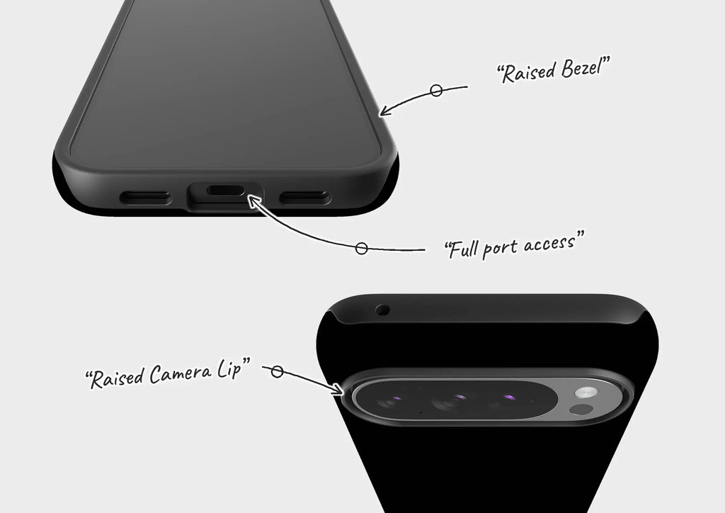Simple Range Black — Tough Case for Google — Finnaij