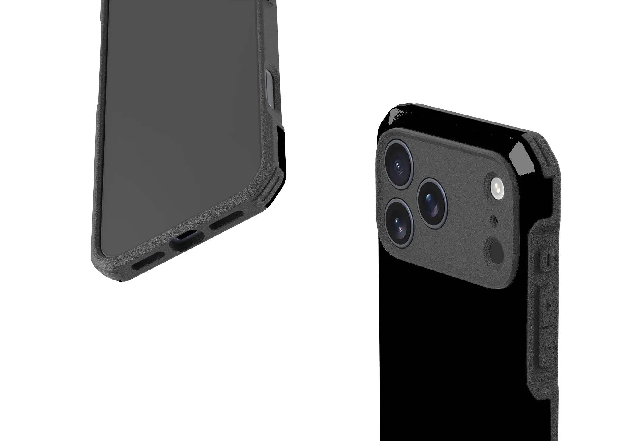 Simple Range Black — Impact Armour MagSafe Case for iPhone — Finnaij