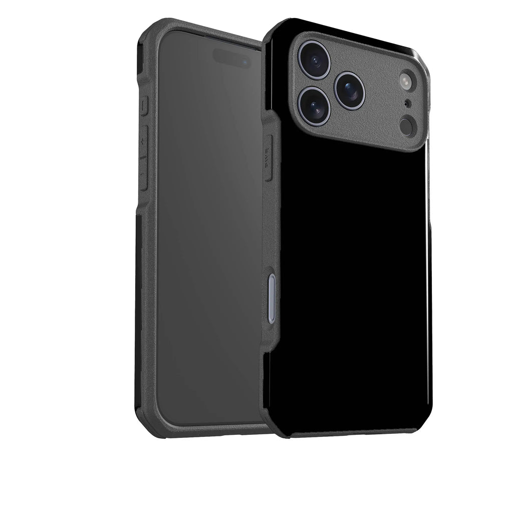 Simple Range Black — Impact Armour MagSafe Case for iPhone — Finnaij