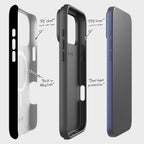 Simple Range Black — Magsafe Tough Case for iPhone — Finnaij