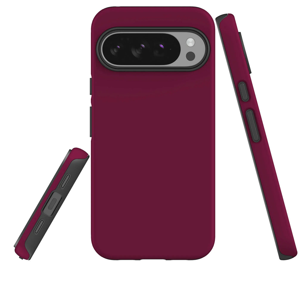 Simple Range Burgundy Orchid — Tough Case for Google — Three Quarter — Finnaij