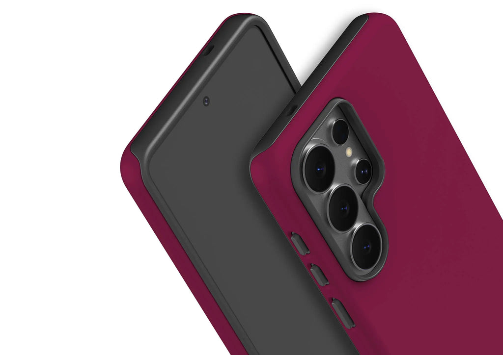 Simple Range Burgundy Orchid — Tough Case for Samsung — Finnaij