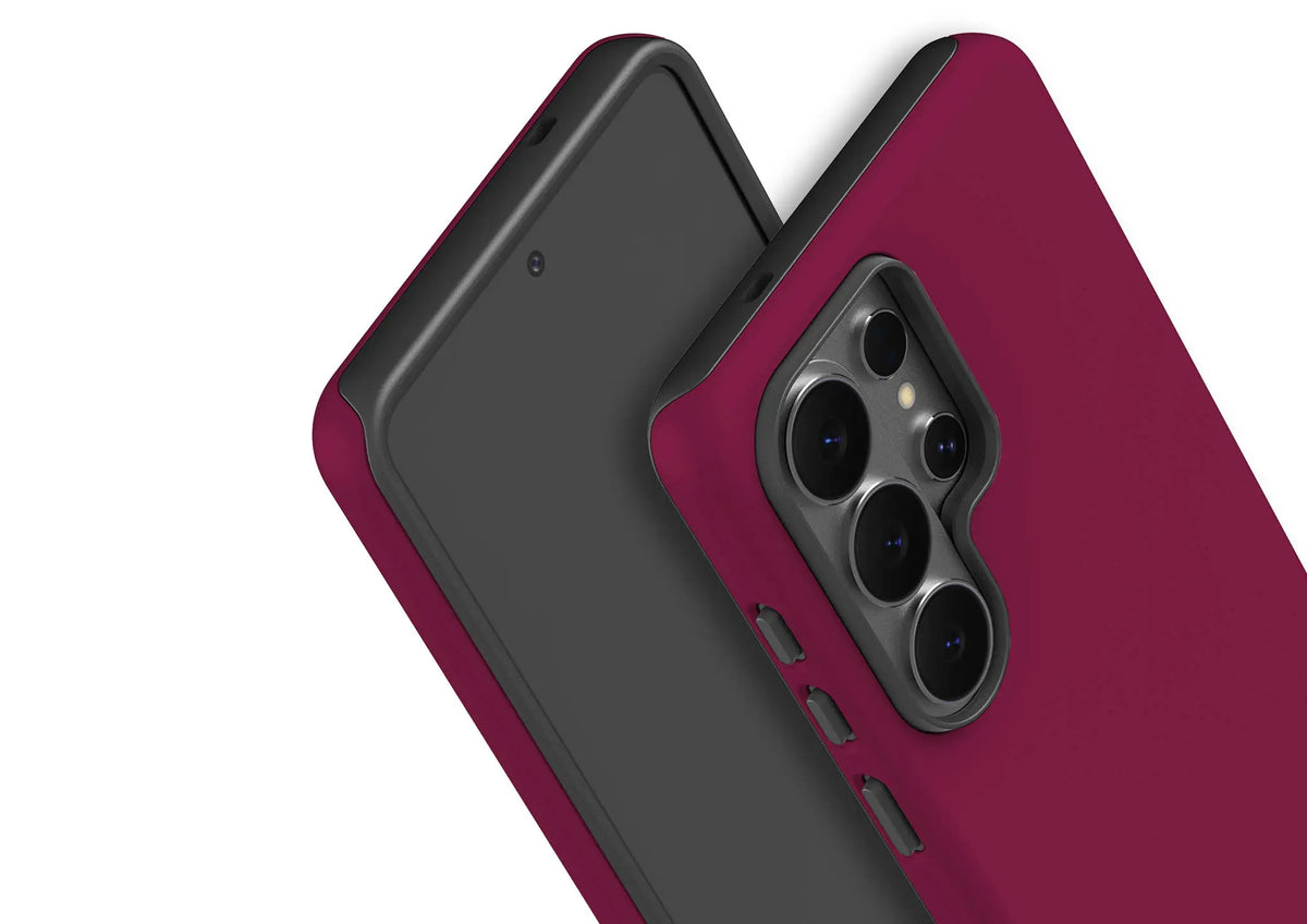 Simple Range Burgundy Orchid — Tough Case for Samsung — Finnaij