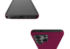 Simple Range Burgundy Orchid — Tough Case for Samsung — Finnaij