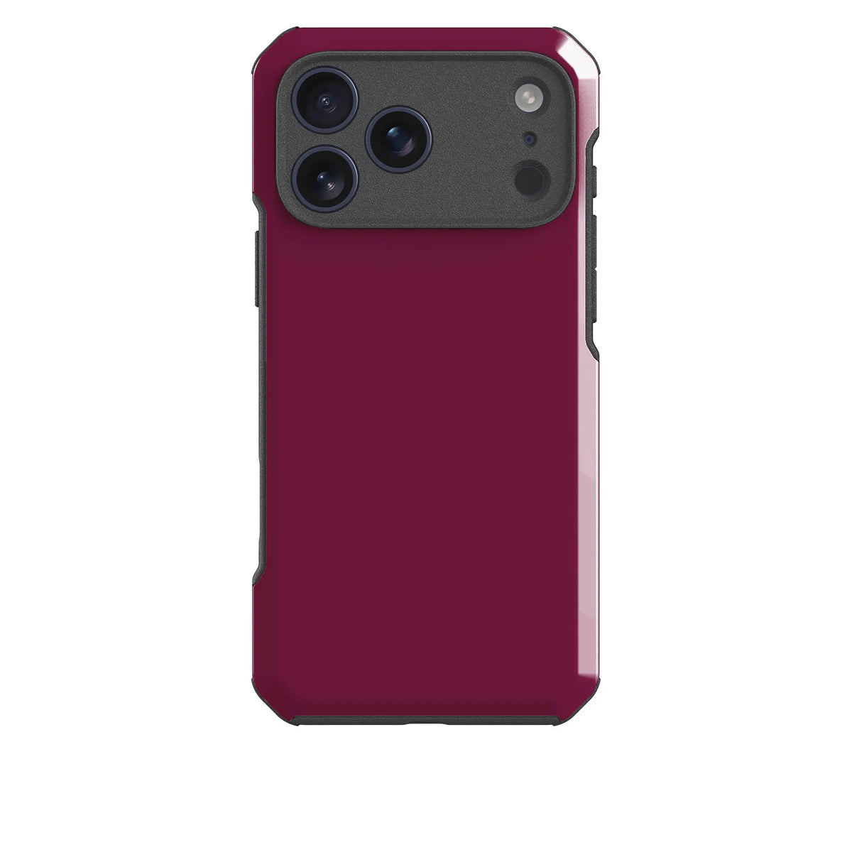 Simple Range Burgundy Orchid — Impact Armour MagSafe Case for iPhone — Finnaij