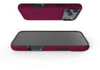 Simple Range Burgundy Orchid — MagSafe Tough Case for iPhone — Finnaij