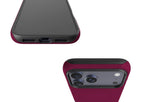 Simple Range Burgundy Orchid — MagSafe Tough Case for iPhone — Finnaij