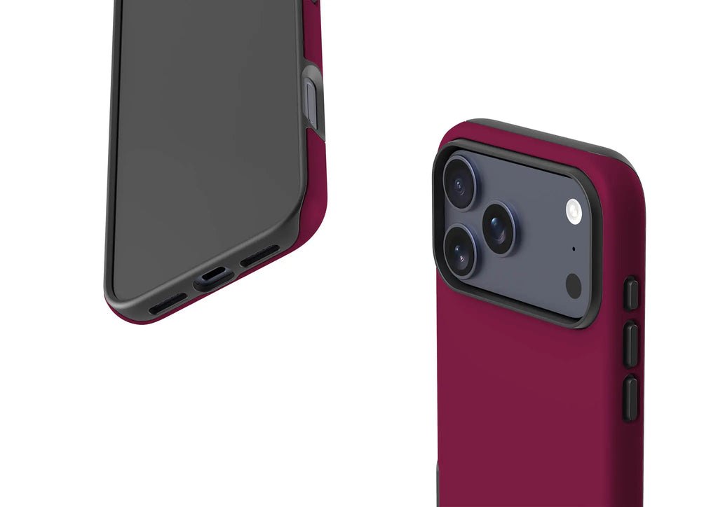 Simple Range Burgundy Orchid — Tough Case for iPhone — Finnaij