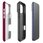 Simple Range Burgundy Orchid — Tough Case for iPhone — Finnaij