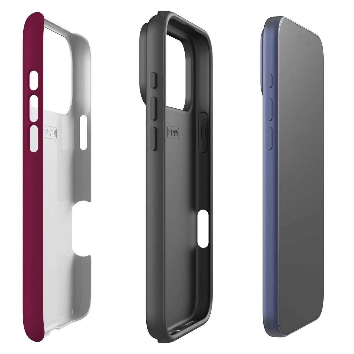 Simple Range Burgundy Orchid — Tough Case for iPhone — Finnaij