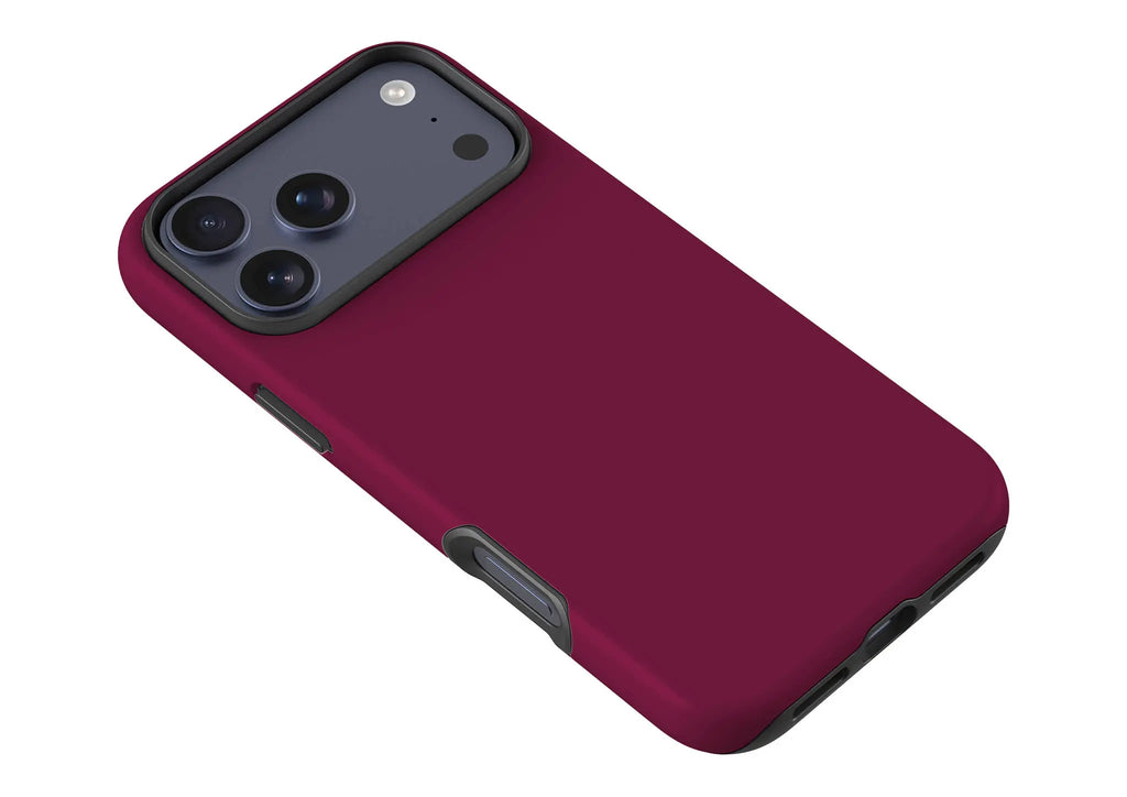 Simple Range Burgundy Orchid — Tough Case for iPhone — Finnaij