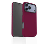 Simple Range Burgundy Orchid — Tough Case for iPhone — Finnaij