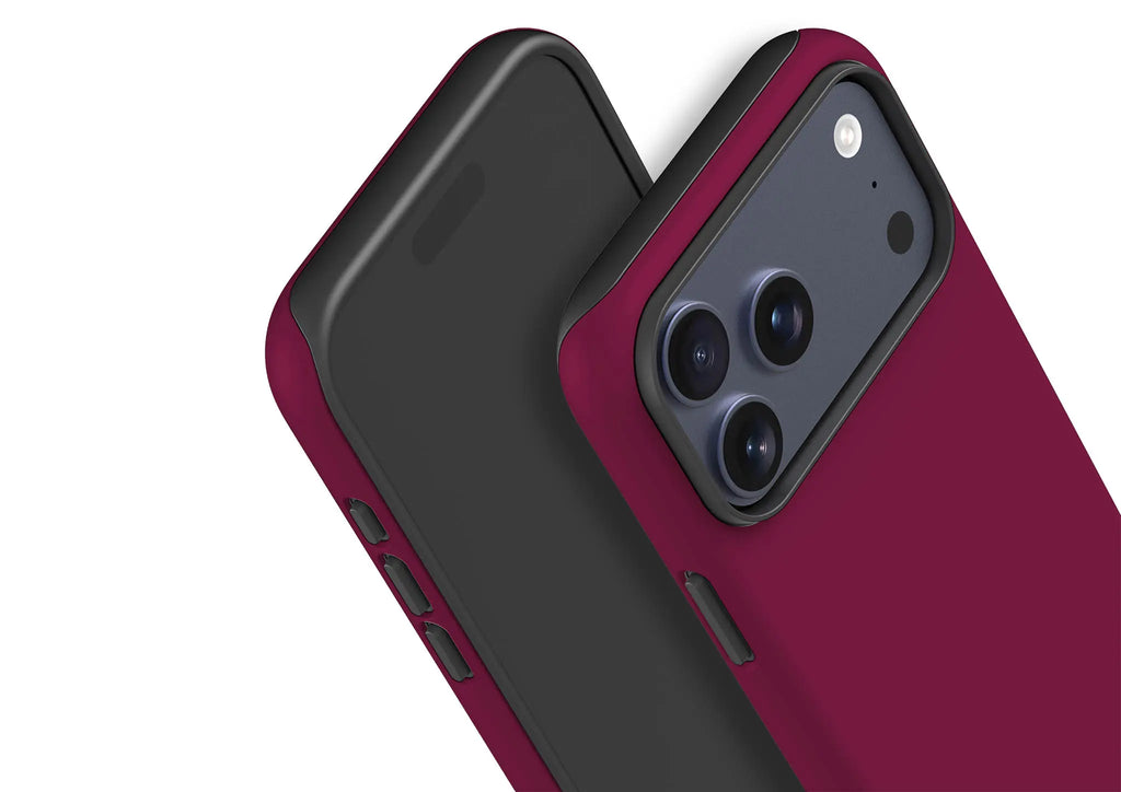 Simple Range Burgundy Orchid — Tough Case for iPhone — Finnaij