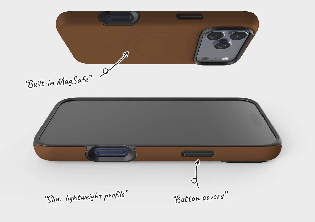 Simple Range Chocolate Lover — Magsafe Tough Case for iPhone — Finnaij