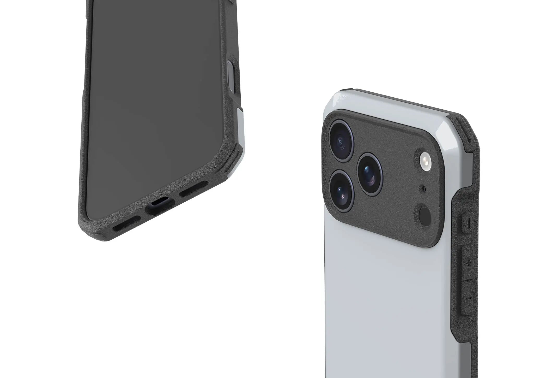 Simple Range Light Steel — Impact Armour MagSafe Case for iPhone — Finnaij