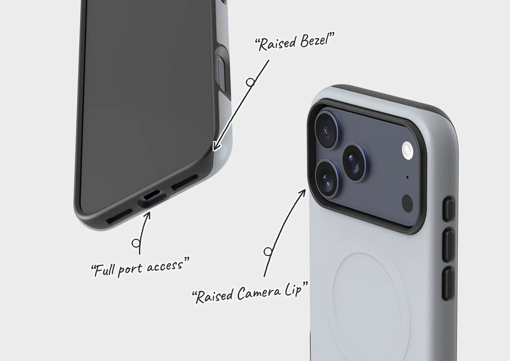 Simple Range Light Steel — Magsafe Tough Case for iPhone — Finnaij