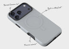 Simple Range Light Steel — Magsafe Tough Case for iPhone — Finnaij