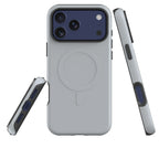 Simple Range Light Steel — Magsafe Tough Case for iPhone — Three Quarter — Finnaij