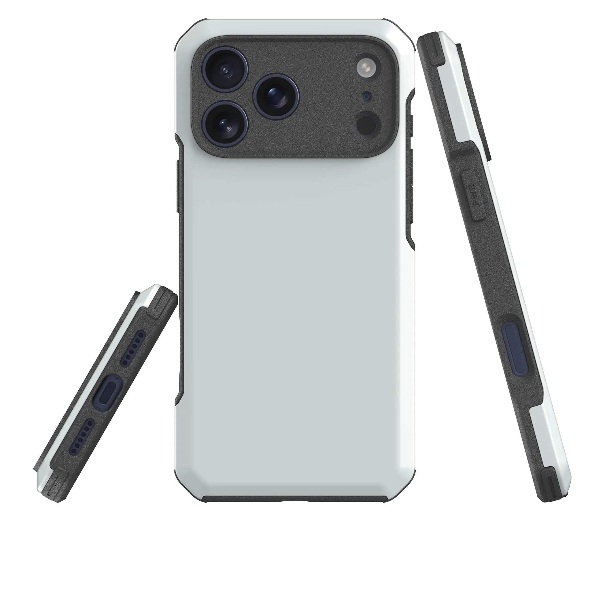 Simple Range Snow — Impact Armour MagSafe Case for iPhone — Three Quarter — Finnaij