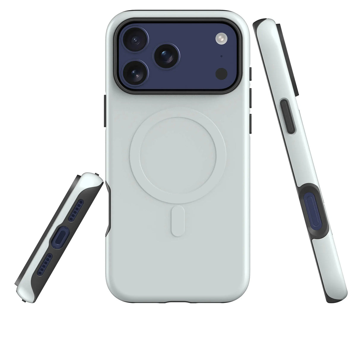Simple Range Snow — Magsafe Tough Case for iPhone — Three Quarter — Finnaij