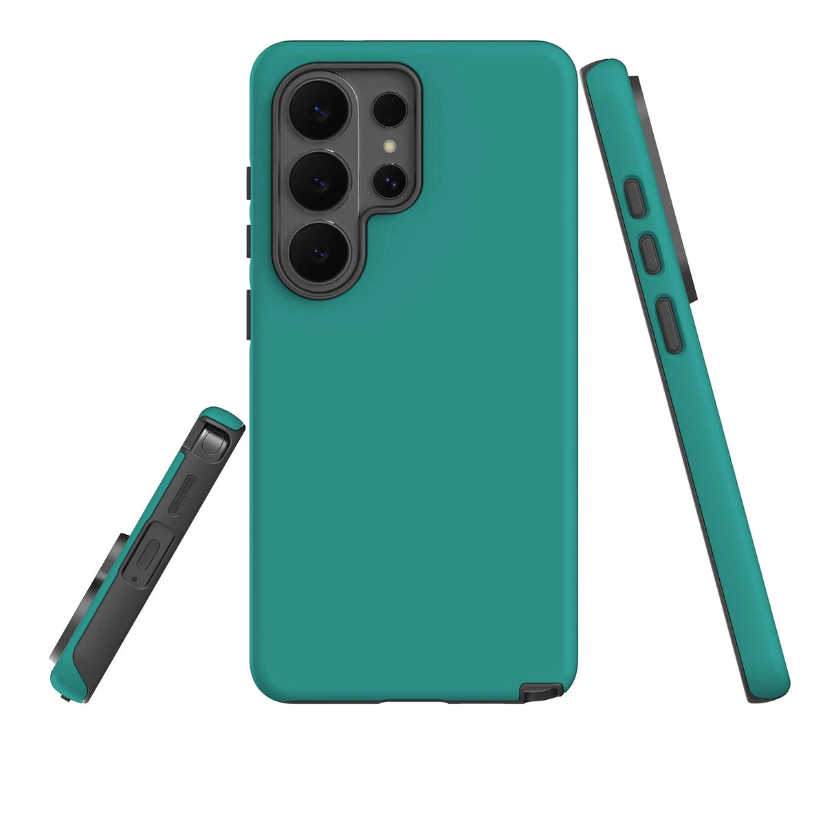 Simple Range Teal — Tough Case for Samsung — Three Quarter — Finnaij