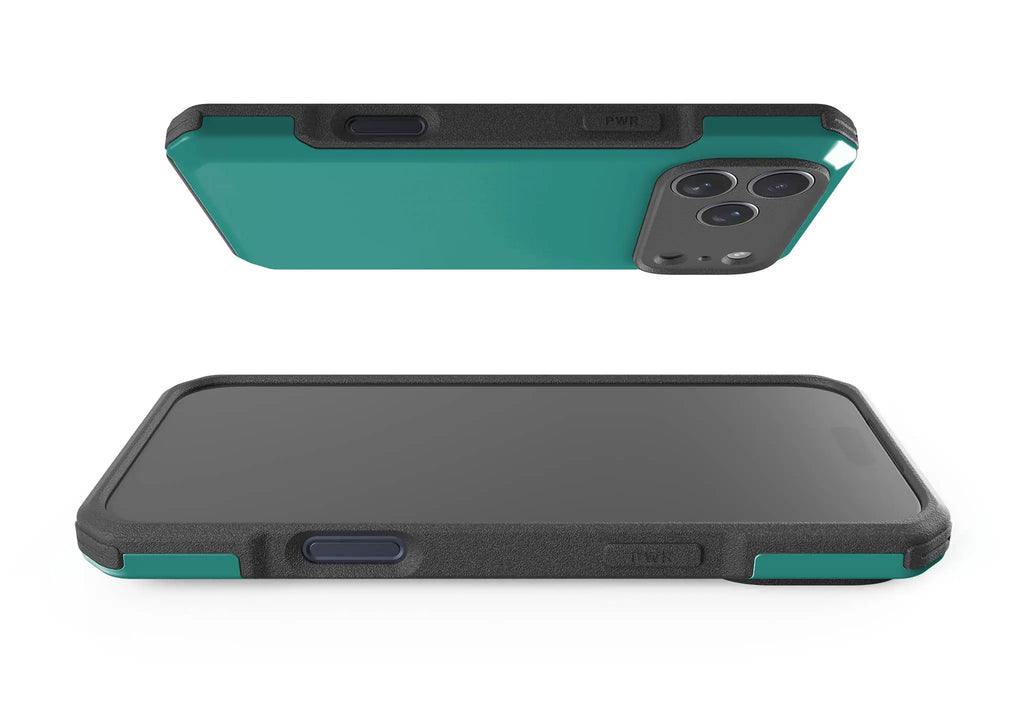 Simple Range Teal — Impact Armour MagSafe Case for iPhone — Finnaij