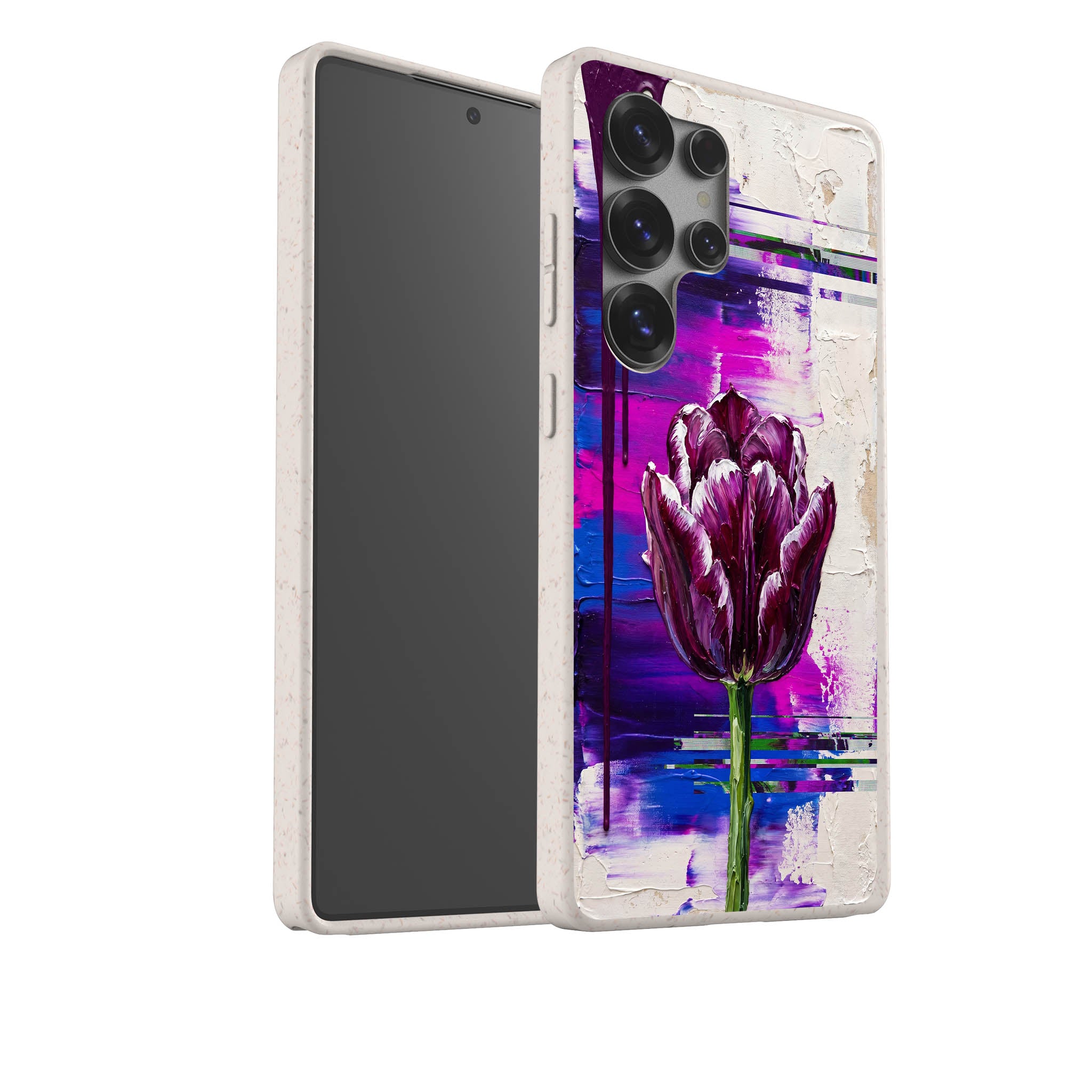 Single Dramatic Tulip by Frida Lövström — Samsung Galaxy Bio-degradable Case — Finnaij