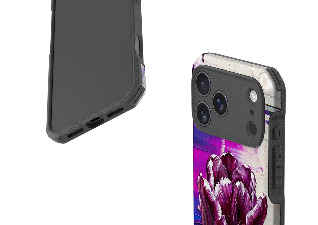 Single Dramatic Tulip by Frida Lövström — Impact Armour MagSafe Case for iPhone — Finnaij