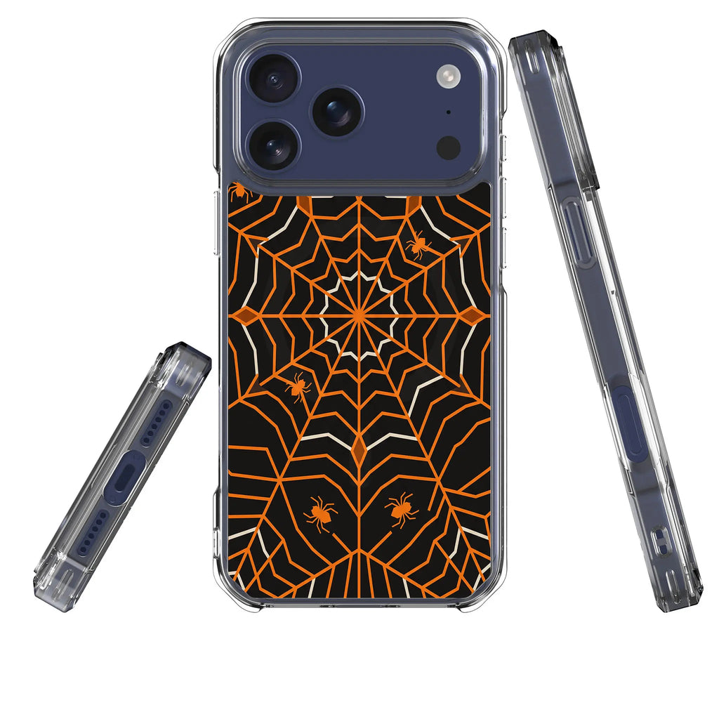 Spider Runo — Magsafe Clear Impact Case for iPhone — Three Quarter — Finnaij
