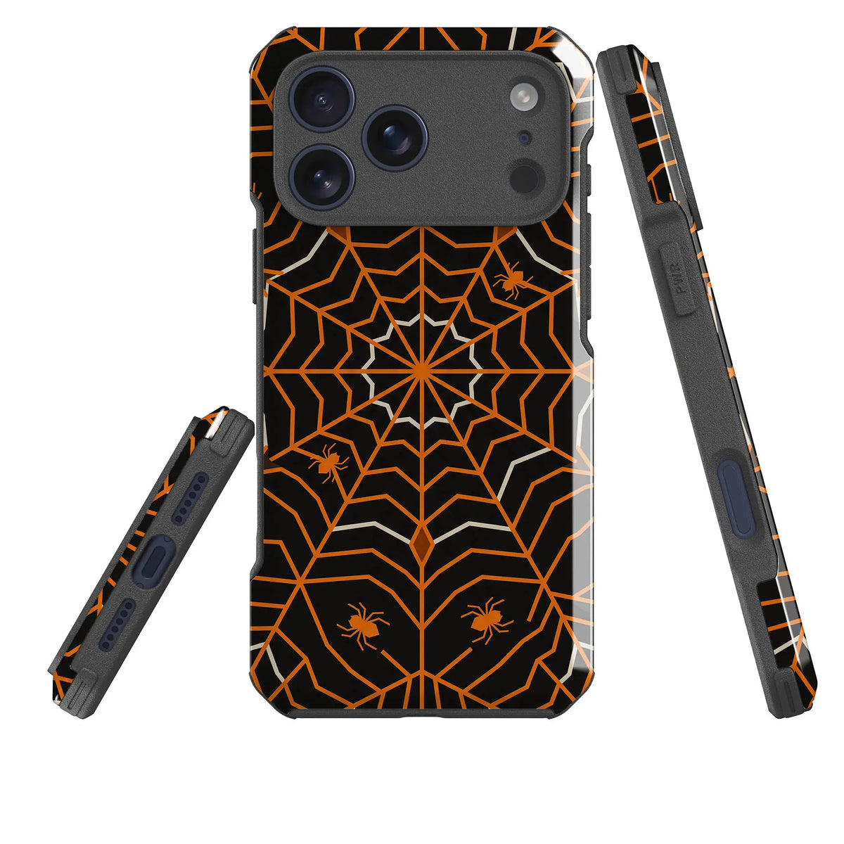 Spider Runo — Impact Armour MagSafe Case for iPhone — Three Quarter — Finnaij