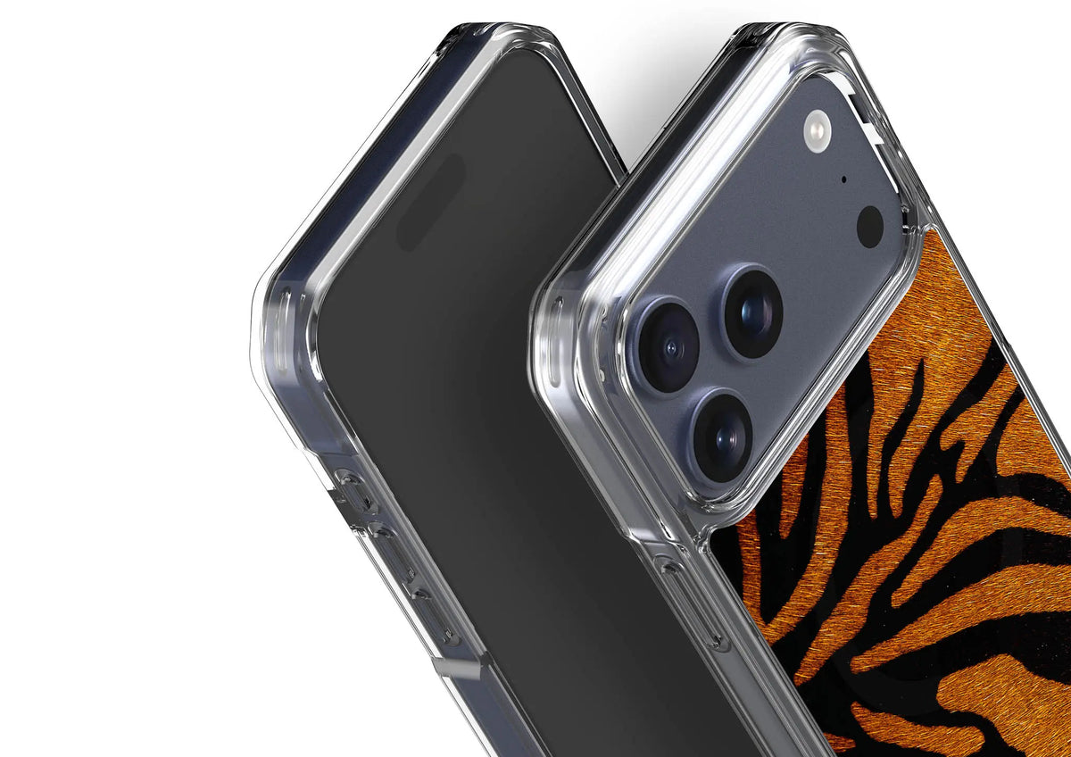 Stripes of the Wild — Magsafe Clear Impact Case for iPhone — Finnaij