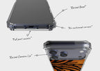 Stripes of the Wild — Magsafe Clear Impact Case for iPhone — Finnaij