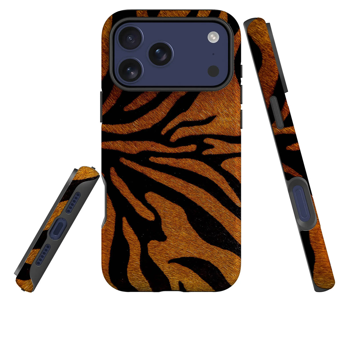 Stripes of the Wild — Magsafe Tough Case for iPhone — Three Quarter — Finnaij