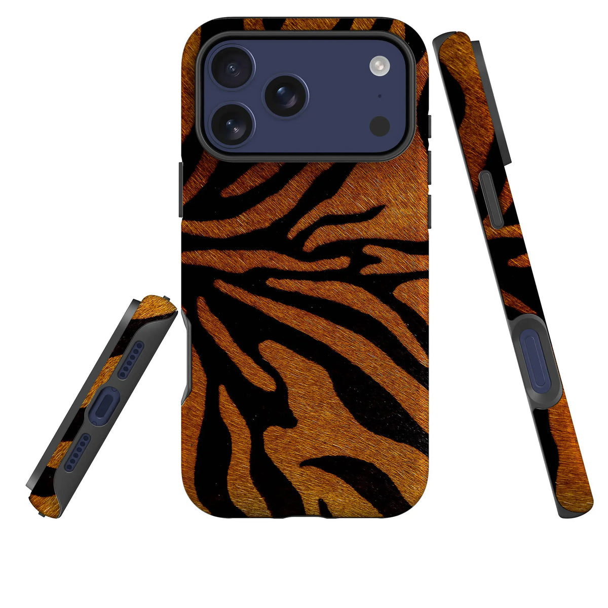 Stripes of the Wild — Tough Case for iPhone — Three Quarter — Finnaij