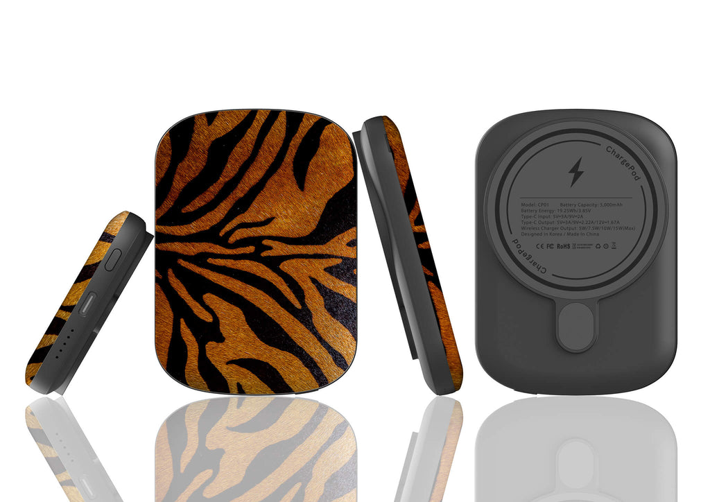 Stripes of the Wild MagSafe CHARGEPOD — Finnaij