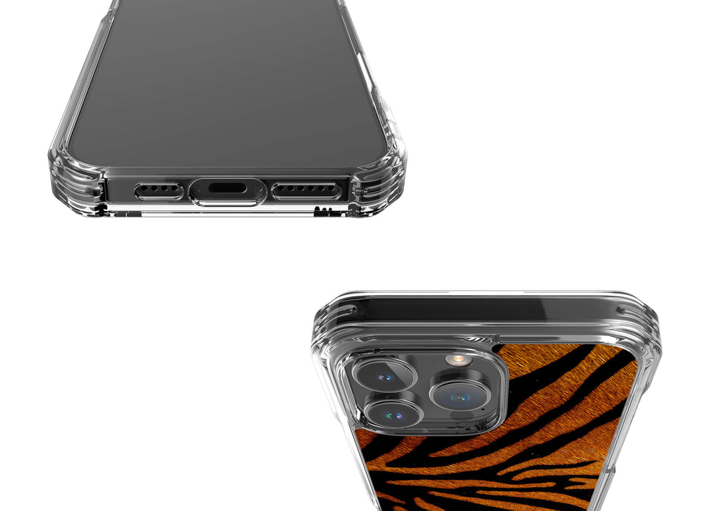 Stripes of the Wild MagSafe Clear Impact Case for iPhone — Finnaij