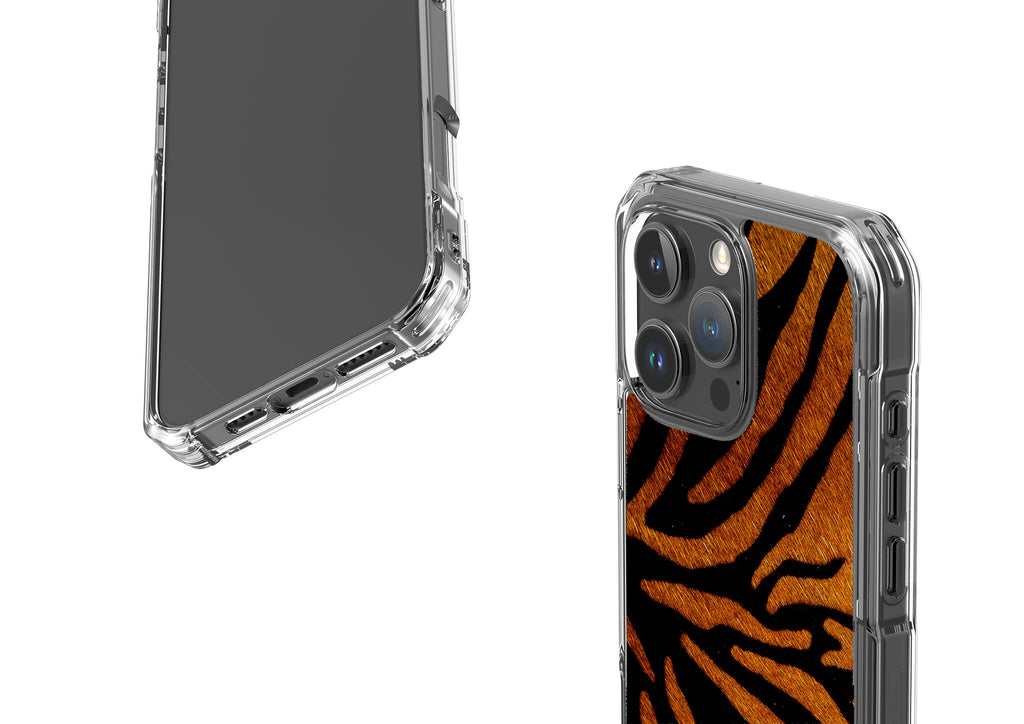 Stripes of the Wild MagSafe Clear Impact Case for iPhone — Finnaij